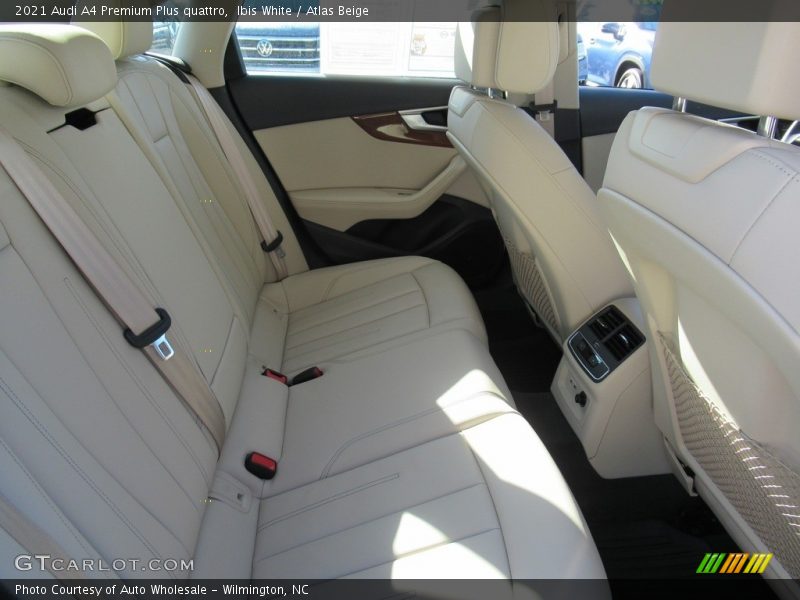 Rear Seat of 2021 A4 Premium Plus quattro