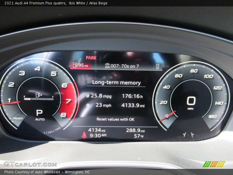  2021 A4 Premium Plus quattro Premium Plus quattro Gauges