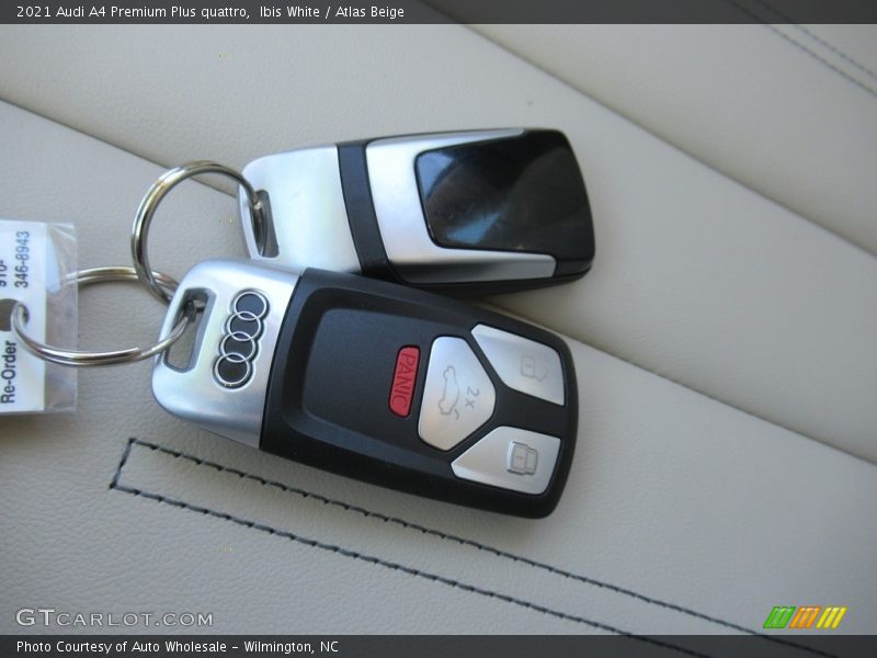 Keys of 2021 A4 Premium Plus quattro