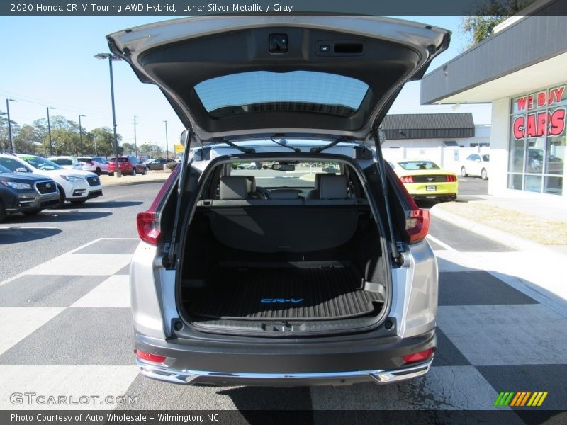 Lunar Silver Metallic / Gray 2020 Honda CR-V Touring AWD Hybrid