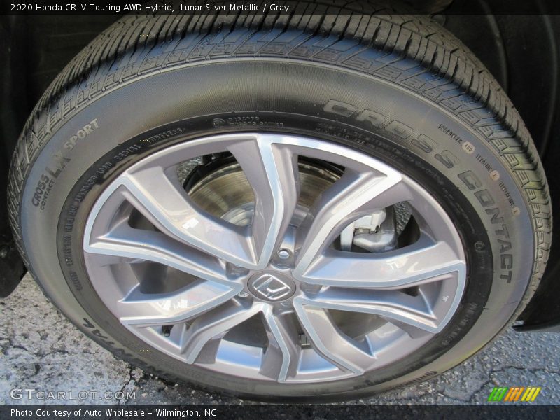 Lunar Silver Metallic / Gray 2020 Honda CR-V Touring AWD Hybrid