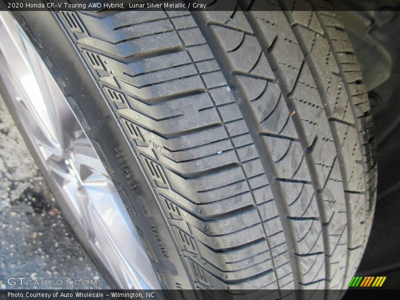 Lunar Silver Metallic / Gray 2020 Honda CR-V Touring AWD Hybrid