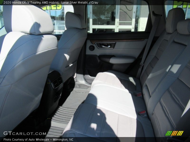 Lunar Silver Metallic / Gray 2020 Honda CR-V Touring AWD Hybrid