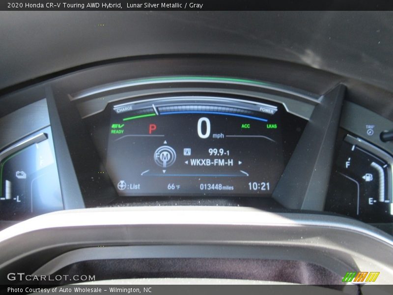 Lunar Silver Metallic / Gray 2020 Honda CR-V Touring AWD Hybrid