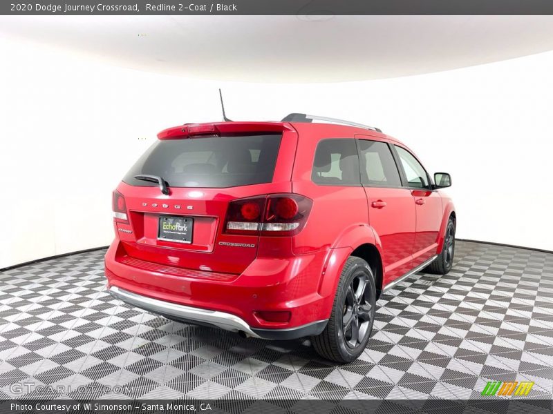 Redline 2-Coat / Black 2020 Dodge Journey Crossroad