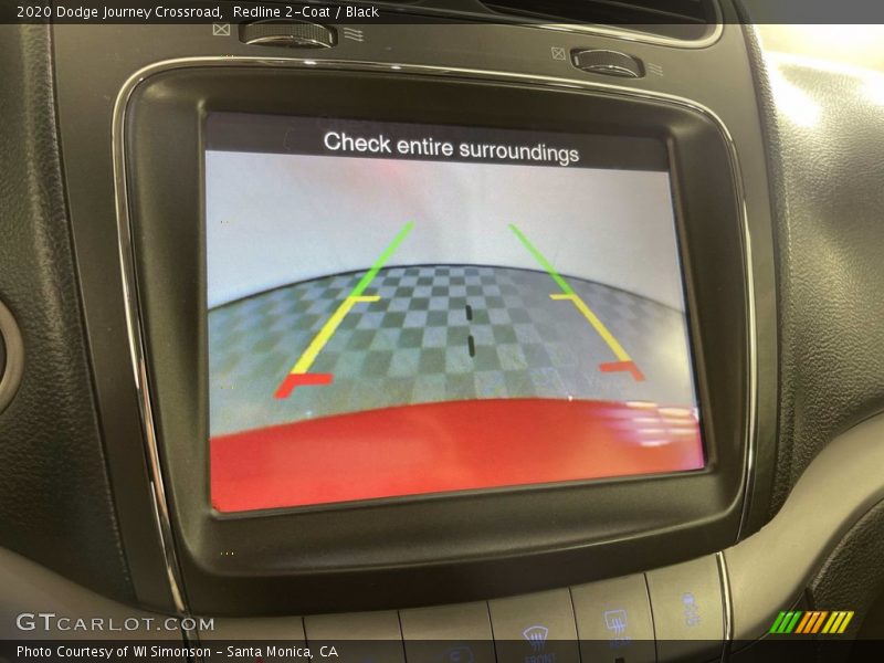 Redline 2-Coat / Black 2020 Dodge Journey Crossroad