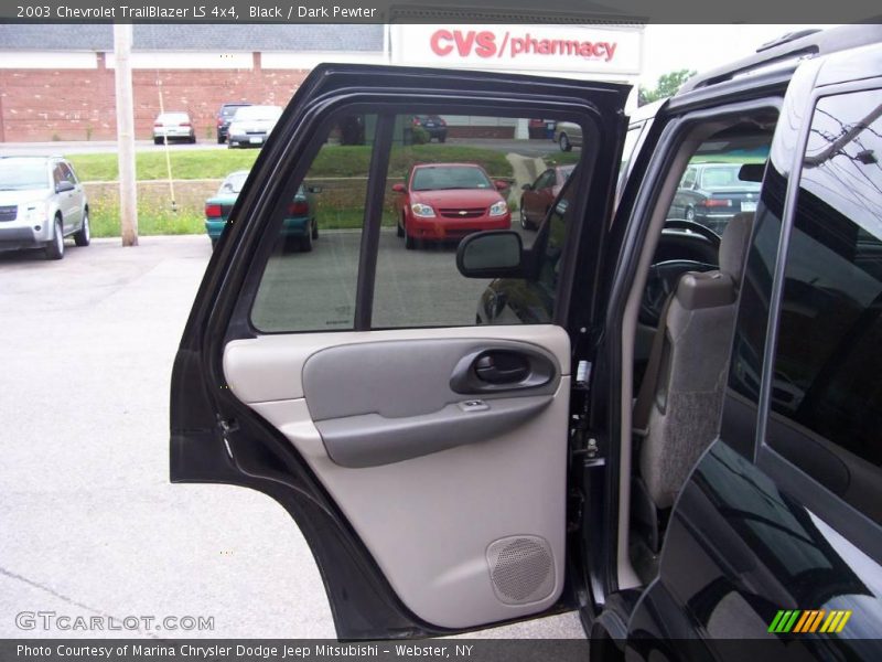 Black / Dark Pewter 2003 Chevrolet TrailBlazer LS 4x4