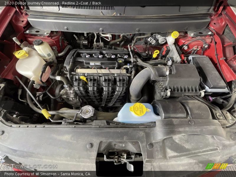 Redline 2-Coat / Black 2020 Dodge Journey Crossroad