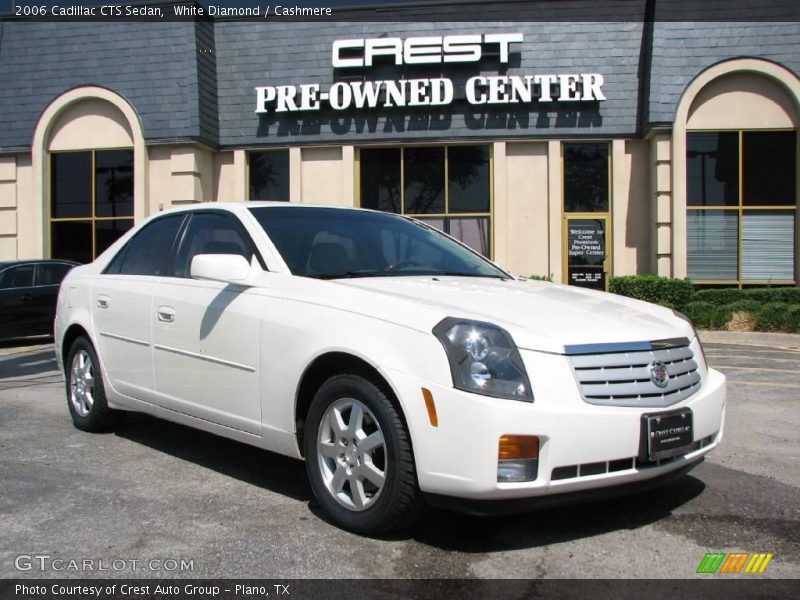 White Diamond / Cashmere 2006 Cadillac CTS Sedan