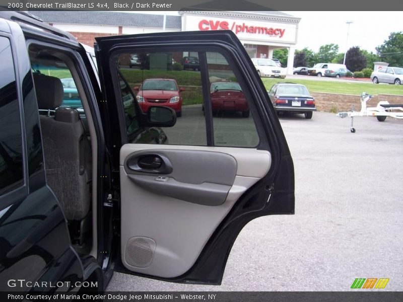 Black / Dark Pewter 2003 Chevrolet TrailBlazer LS 4x4