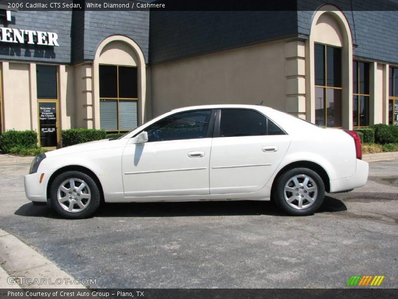 White Diamond / Cashmere 2006 Cadillac CTS Sedan