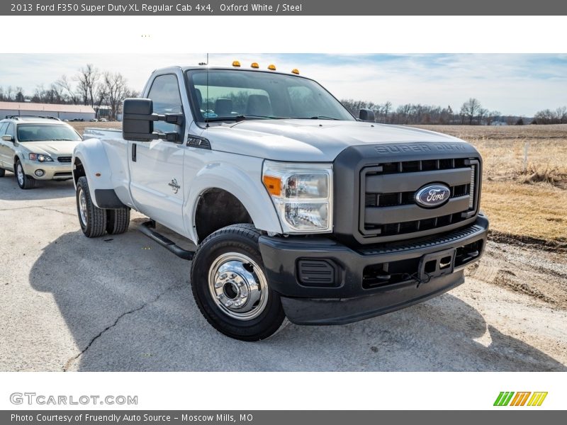Front 3/4 View of 2013 F350 Super Duty XL Regular Cab 4x4