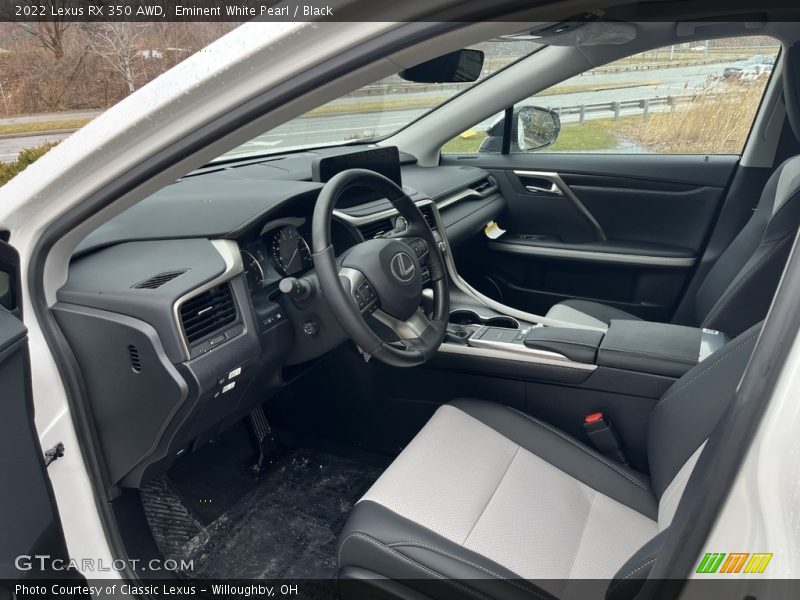 Eminent White Pearl / Black 2022 Lexus RX 350 AWD
