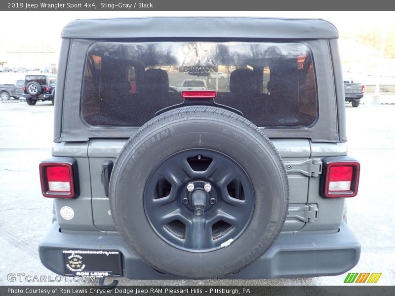 Sting-Gray / Black 2018 Jeep Wrangler Sport 4x4