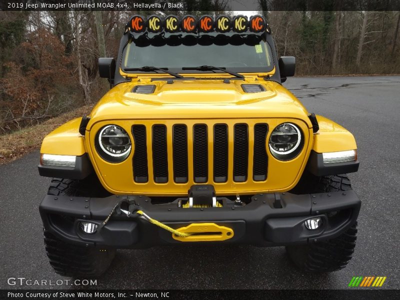 Hellayella / Black 2019 Jeep Wrangler Unlimited MOAB 4x4