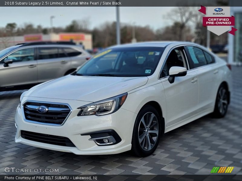 Front 3/4 View of 2018 Legacy 2.5i Limited