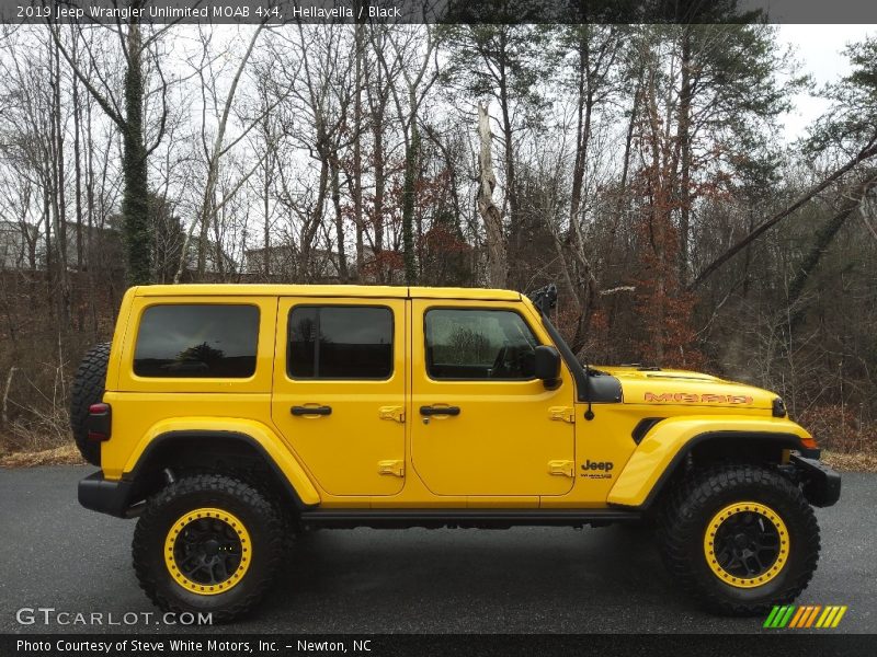Hellayella / Black 2019 Jeep Wrangler Unlimited MOAB 4x4