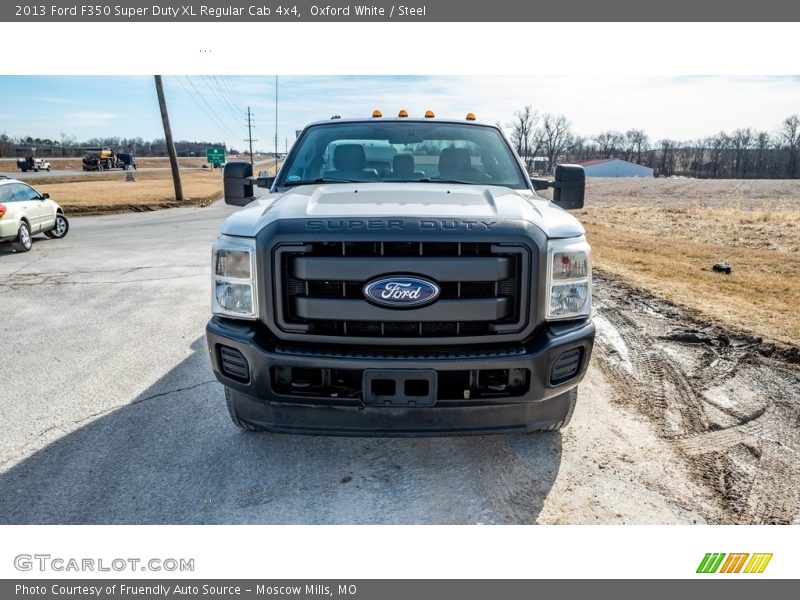 Oxford White / Steel 2013 Ford F350 Super Duty XL Regular Cab 4x4