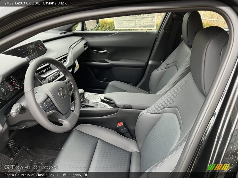  2022 UX 200 Black Interior