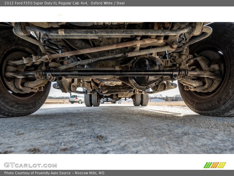 Undercarriage of 2013 F350 Super Duty XL Regular Cab 4x4
