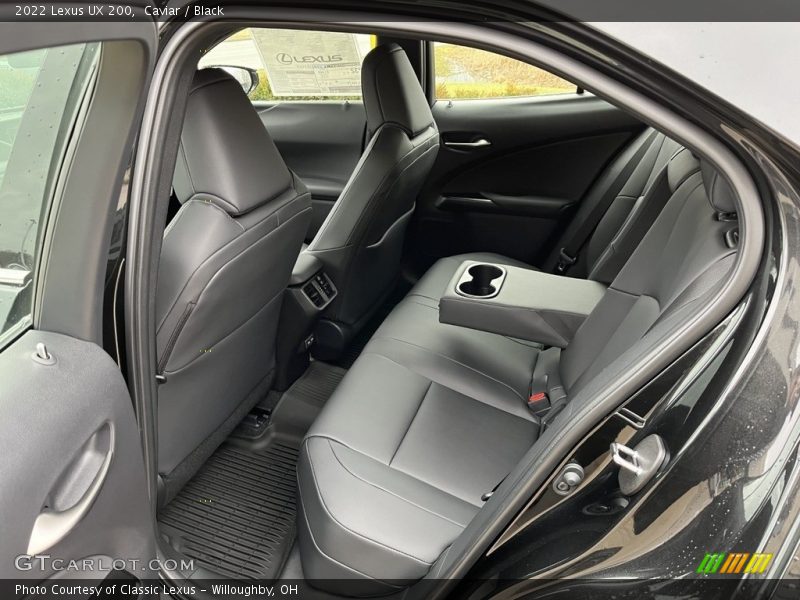 Rear Seat of 2022 UX 200