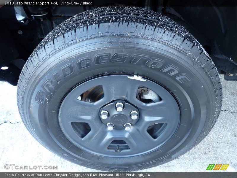 Sting-Gray / Black 2018 Jeep Wrangler Sport 4x4
