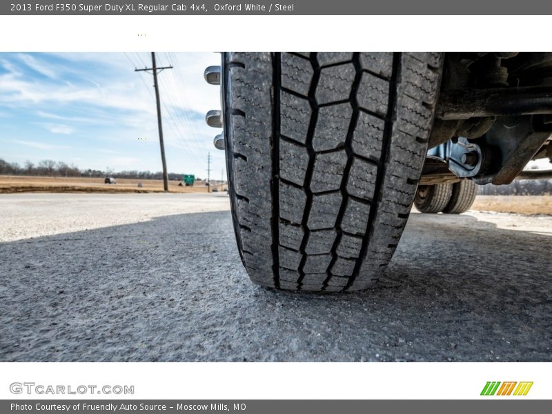 Oxford White / Steel 2013 Ford F350 Super Duty XL Regular Cab 4x4
