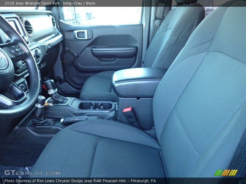 Sting-Gray / Black 2018 Jeep Wrangler Sport 4x4