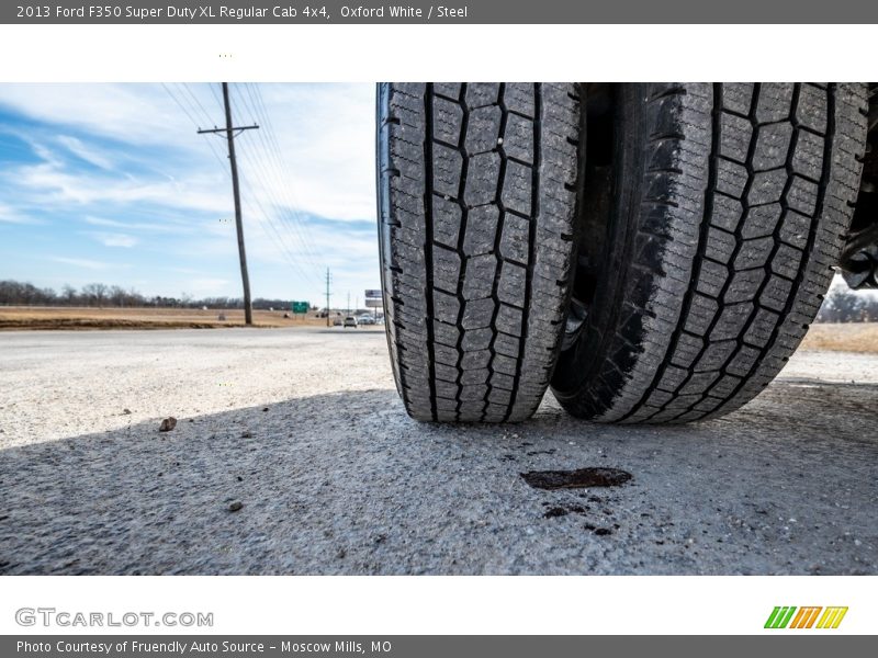 Oxford White / Steel 2013 Ford F350 Super Duty XL Regular Cab 4x4