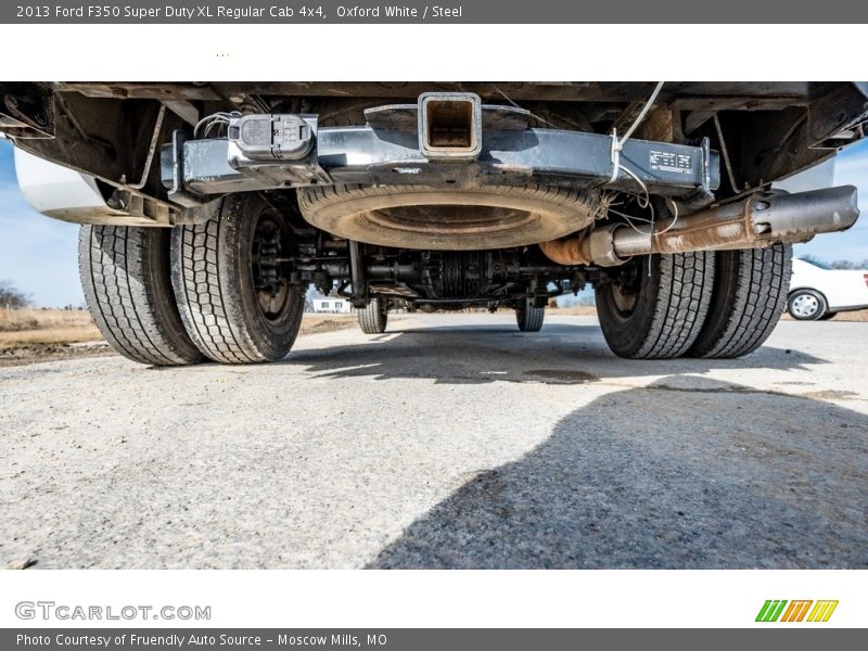 Oxford White / Steel 2013 Ford F350 Super Duty XL Regular Cab 4x4