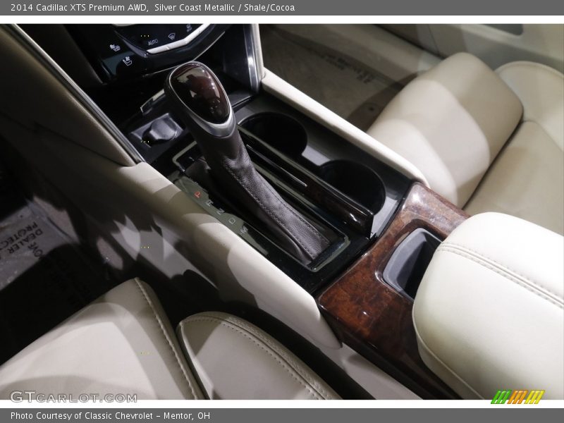 Silver Coast Metallic / Shale/Cocoa 2014 Cadillac XTS Premium AWD