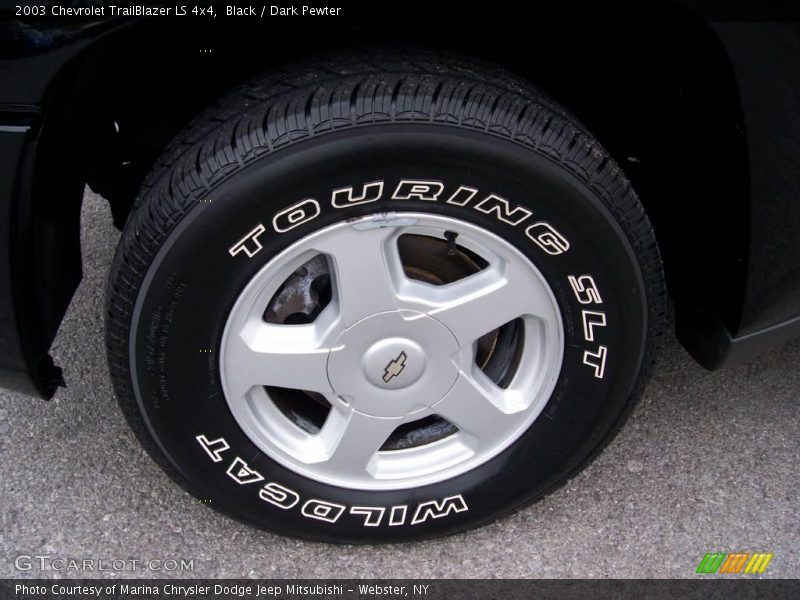 Black / Dark Pewter 2003 Chevrolet TrailBlazer LS 4x4