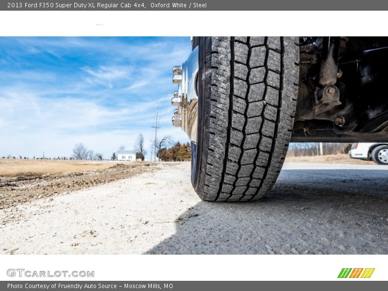 Oxford White / Steel 2013 Ford F350 Super Duty XL Regular Cab 4x4
