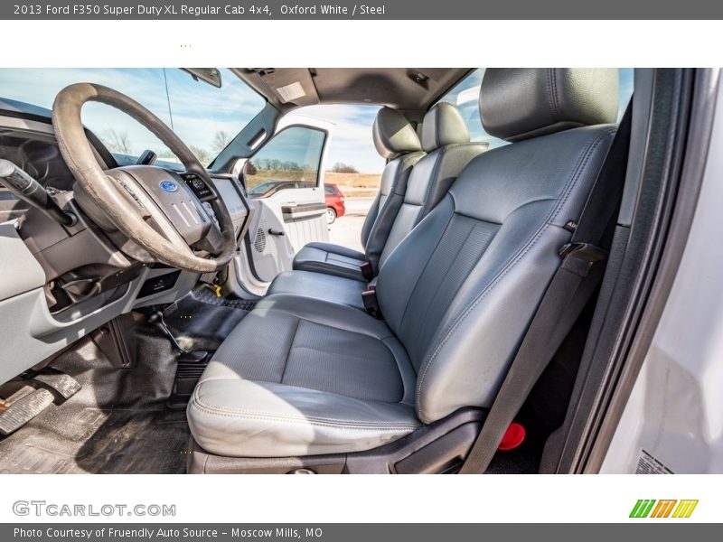 Oxford White / Steel 2013 Ford F350 Super Duty XL Regular Cab 4x4