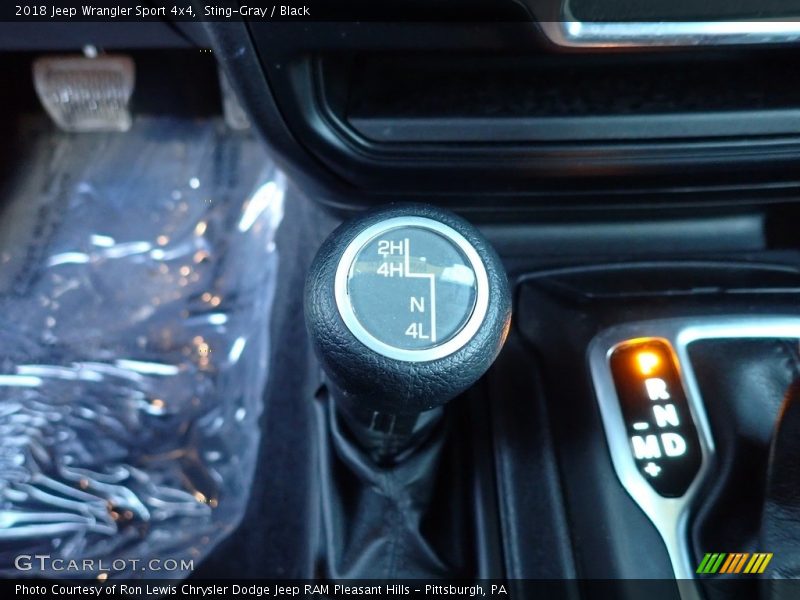 Sting-Gray / Black 2018 Jeep Wrangler Sport 4x4
