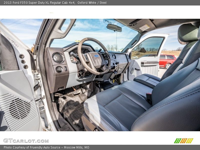 Oxford White / Steel 2013 Ford F350 Super Duty XL Regular Cab 4x4
