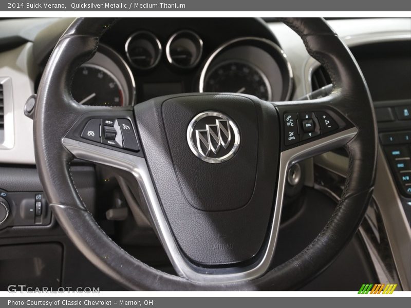 Quicksilver Metallic / Medium Titanium 2014 Buick Verano