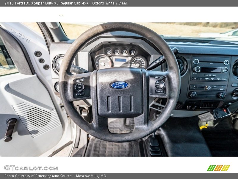 Oxford White / Steel 2013 Ford F350 Super Duty XL Regular Cab 4x4