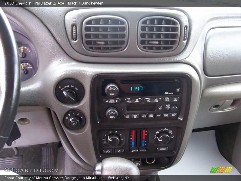 Black / Dark Pewter 2003 Chevrolet TrailBlazer LS 4x4