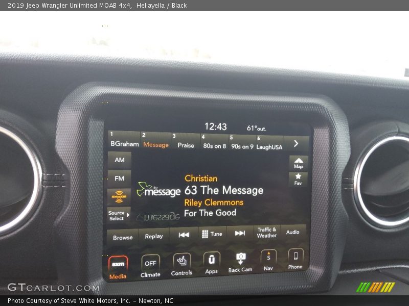 Hellayella / Black 2019 Jeep Wrangler Unlimited MOAB 4x4