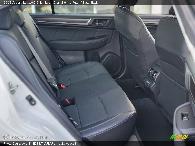 Rear Seat of 2018 Legacy 2.5i Limited