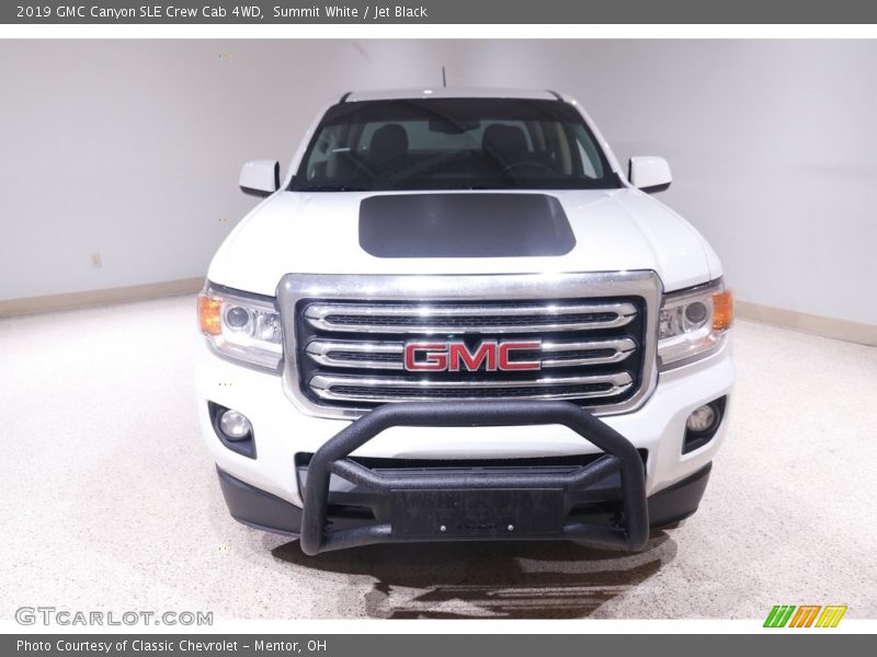 Summit White / Jet Black 2019 GMC Canyon SLE Crew Cab 4WD