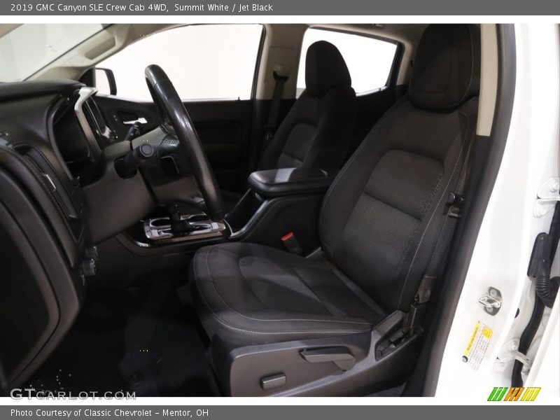 Summit White / Jet Black 2019 GMC Canyon SLE Crew Cab 4WD