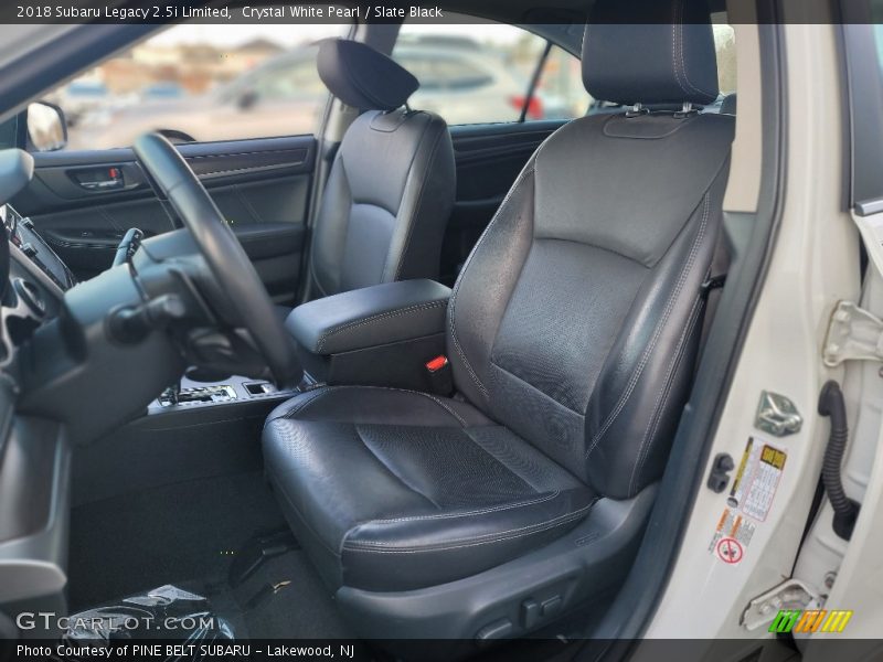 Front Seat of 2018 Legacy 2.5i Limited