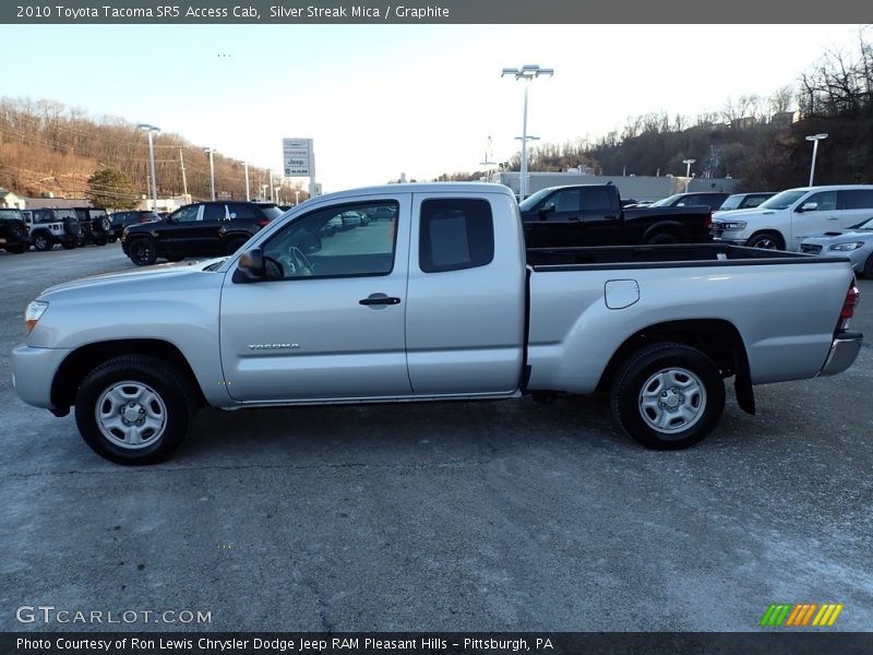 Silver Streak Mica / Graphite 2010 Toyota Tacoma SR5 Access Cab