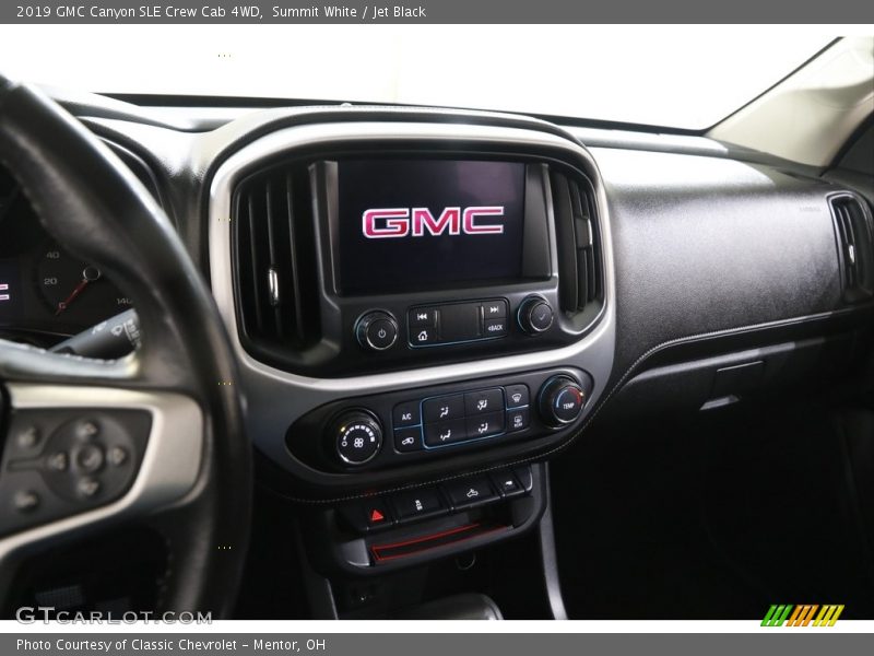 Summit White / Jet Black 2019 GMC Canyon SLE Crew Cab 4WD