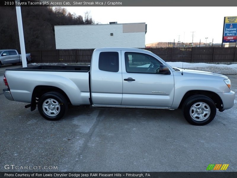 Silver Streak Mica / Graphite 2010 Toyota Tacoma SR5 Access Cab