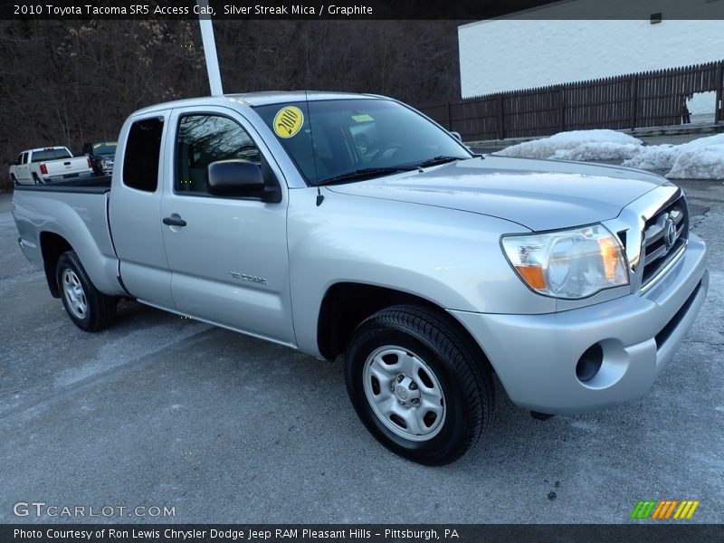 Silver Streak Mica / Graphite 2010 Toyota Tacoma SR5 Access Cab