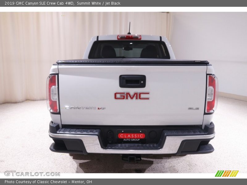 Summit White / Jet Black 2019 GMC Canyon SLE Crew Cab 4WD