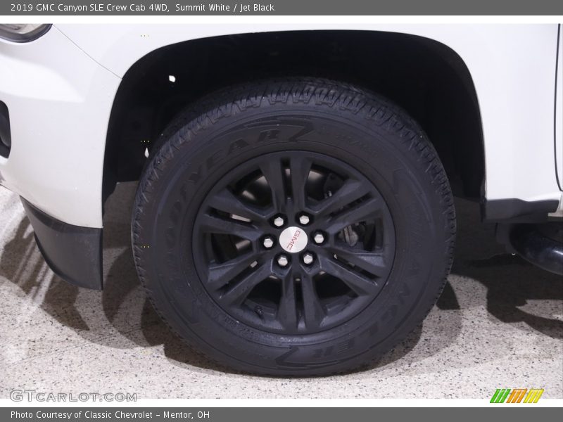 Summit White / Jet Black 2019 GMC Canyon SLE Crew Cab 4WD